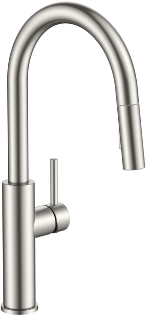 Kitchen Faucet with Pull Down Sprayer, Classic High Stainless Steel Lead-Free, Single Handle, Brushed Nickel Sink Faucet, 1 or 3 Hole Deck Mount for RV Bar Farmhouse Laundry Outdoor Kitchen Faucet with Pull Down Sprayer, Classic High Stainless Steel Lead-Free, Single Handle, Brushed Nickel Sink Faucet, 1 or 3 Hole Deck Mount for RV Bar Farmhouse Laundry Outdoor