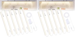 6PCS x 12 inch Under Cabinet LED Lights 4500K, Dimmable Under Counter Lights for Kitchen, Led Under Cabinet Lighting, Plug-in Under Cabinet Lights with Memory Function, Daylight White (Pack of 2) 6PCS x 12 inch Under Cabinet LED Lights 4500K, Dimmable Under Counter Lights for Kitchen, Led Under Cabinet Lighting, Plug-in Under Cabinet Lights with Memory Function, Daylight White (Pack of 2)