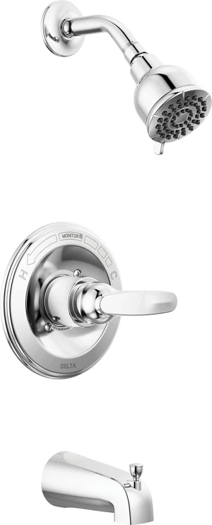 Foundations 13 Series 2-Spray Bathtub and Shower Faucet Set, Chrome Shower Head and Handle Set, Valve Trim Kit, Chrome BT13410 (Valve Not Included) Foundations 13 Series 2-Spray Bathtub and Shower Faucet Set, Chrome Shower Head and Handle Set, Valve Trim Kit, Chrome BT13410 (Valve Not Included)