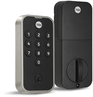 Code Keypad Deadbolt for Keyless Front Door Entry, Satin Nickel Code Keypad Deadbolt for Keyless Front Door Entry, Satin Nickel