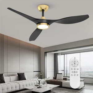 52'' Modern Ceiling Fan with Light, Wide Blade Design, Remote DC Motor,Reversible,Color Adjustable,Dimmable,Led Light,6 Speeds,3 Timers,Modern,Plastic,Bedrooms, Living rooms,Indoor 52'' Modern Ceiling Fan with Light, Wide Blade Design, Remote DC Motor,Reversible,Color Adjustable,Dimmable,Led Light,6 Speeds,3 Timers,Modern,Plastic,Bedrooms, Living rooms,Indoor
