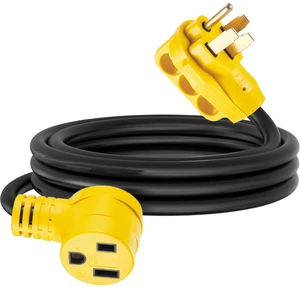 10ft 50 Amp Welder Adapter Cord NEMA 14-50P to 6-50R, STW 6 AWG/3C 50 Amp 250 Volts 12500 Watt, Heavy Duty Generator RV to Welder Tesla EV Charger Adapter Cord, ETL Listed 10ft 50 Amp Welder Adapter Cord NEMA 14-50P to 6-50R, STW 6 AWG/3C 50 Amp 250 Volts 12500 Watt, Heavy Duty Generator RV to Welder Tesla EV Charger Adapter Cord, ETL Listed