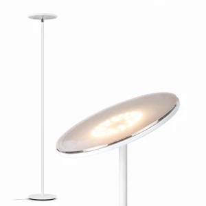 Sky LED Floor lamp, Torchiere Super Bright Floor Lamp for Living Room Decor & Office - Dimmable, Tall Standing Lamp with Warm Light for Bedroom & Reading - White Sky LED Floor lamp, Torchiere Super Bright Floor Lamp for Living Room Decor & Office - Dimmable, Tall Standing Lamp with Warm Light for Bedroom & Reading - White