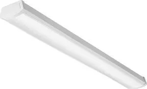 4 Foot LED Light Fixture, Low-Profile LED Wraparound Flush Mount Ceiling Light, 4000K Cool White, 48-Inch (FMLWL 48 840 ZT MVOLT) 4 Foot LED Light Fixture, Low-Profile LED Wraparound Flush Mount Ceiling Light, 4000K Cool White, 48-Inch (FMLWL 48 840 ZT MVOLT)