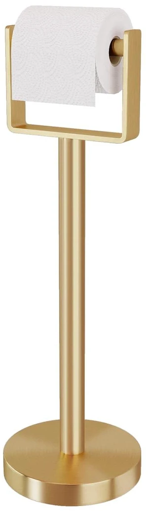 Heavy Duty Toilet Paper Holder Stand, Extra-Weighted Base No Tipping Stainless Steel Toilet Paper Stand, Free Standing Floor Tissue Roll Holder for Bathroom, Gold 200UP Heavy Duty Toilet Paper Holder Stand, Extra-Weighted Base No Tipping Stainless Steel Toilet Paper Stand, Free Standing Floor Tissue Roll Holder for Bathroom, Gold 200UP