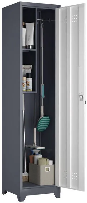 Slim Utility Cabinet, 65H Bathroom Storage with Doors and Shelves Narrow Cleaning Cabinets with Locking Doors, Skinny Broom Closet for Garage, Home office, Dining Room, Grey Slim Utility Cabinet, 65H Bathroom Storage with Doors and Shelves Narrow Cleaning Cabinets with Locking Doors, Skinny Broom Closet for Garage, Home office, Dining Room, Grey