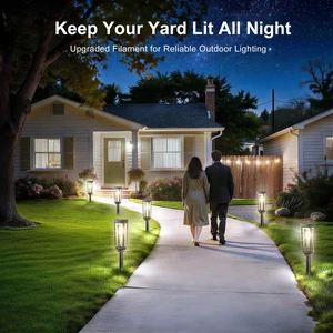 Solar Pathway Lights Outdoor Waterproof, 2 Pack Solar Walkway Lights Solar Light outdoor for Lawn Yard Garden Patio Driveway Decor Landscape, Cool White Solar Pathway Lights Outdoor Waterproof, 2 Pack Solar Walkway Lights Solar Light outdoor for Lawn Yard Garden Patio Driveway Decor Landscape, Cool White