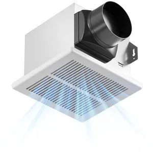 Bathroom Exhaust Fan, 1.5 Sones, 110 CFM, No Attic Access Needed Low Noise, Ceiling Mounted Retrofit Ventilation Fans, 4 Inch Duct, 7.6''x7.3'' Ceiling Opening, Modern Grille, UL Certified Bathroom Exhaust Fan, 1.5 Sones, 110 CFM, No Attic Access Needed Low Noise, Ceiling Mounted Retrofit Ventilation Fans, 4 Inch Duct, 7.6''x7.3'' Ceiling Opening, Modern Grille, UL Certified