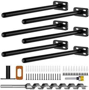 6pcs Wall Shelf Brackets Heavy Duty Floating Shelf Bracket Hidden,Invisible Black Shelving Brackets Decorative Floating Shelf Hardware Heavy Duty,Metal Shelf Support Bracket(10"-6pcs) 6pcs Wall Shelf Brackets Heavy Duty Floating Shelf Bracket Hidden,Invisible Black Shelving Brackets Decorative Floating Shelf Hardware Heavy Duty,Metal Shelf Support Bracket(10"-6pcs)