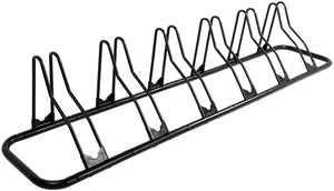 Bicycle Floor Parking Rack Stand - for Mountain MTB Road Bike - Indoor Home Garage Storage - Classic 6 Bikes Bicycle Floor Parking Rack Stand - for Mountain MTB Road Bike - Indoor Home Garage Storage - Classic 6 Bikes