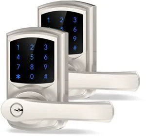 Keyless Entry Keypad Door Lock with Handle Electronic Lock Deadbolts 2 Pack 20 User Codes & 2keys Passage Vacation Mode Privacy Protection 5S Auto-Lock, Simple 15-min Install Fits Most Standard Doors Keyless Entry Keypad Door Lock with Handle Electronic Lock Deadbolts 2 Pack 20 User Codes & 2keys Passage Vacation Mode Privacy Protection 5S Auto-Lock, Simple 15-min Install Fits Most Standard Doors