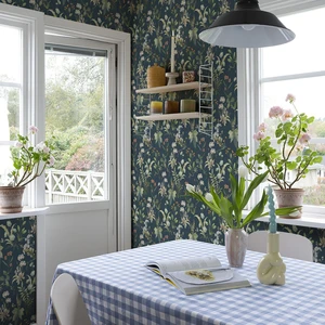 Vintage Floral Peel and Stick Wallpaper 1200" x 17.3" Blue Botanical Contact Paper, Self Adhesive Removable Waterproof Wall Paper, Renter Friendly, Bedroom Cabinets DIY Decor Vintage Floral Peel and Stick Wallpaper 1200" x 17.3" Blue Botanical Contact Paper, Self Adhesive Removable Waterproof Wall Paper, Renter Friendly, Bedroom Cabinets DIY Decor