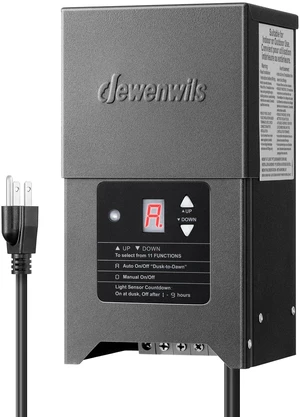 300W Low Voltage Landscape Lighting Transformer, 120V to 12/15V AC, Weatherproof Low Voltage Landscape Transformer with Photocell & Timer, Multi Zone Landscape Lighting Transformer 300W Low Voltage Landscape Lighting Transformer, 120V to 12/15V AC, Weatherproof Low Voltage Landscape Transformer with Photocell & Timer, Multi Zone Landscape Lighting Transformer