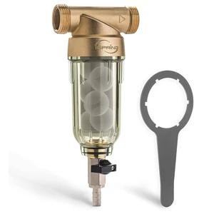 WSP-1000SL Spin Down Sediment Filter, Sediment Buster, 1000 Micron 2-in-1 Whole House Prefilter, Siliphos Scale Inhibitor, Rust and Corrosion Prevention, Flushable Reusable, Lead-Free Brass WSP-1000SL Spin Down Sediment Filter, Sediment Buster, 1000 Micron 2-in-1 Whole House Prefilter, Siliphos Scale Inhibitor, Rust and Corrosion Prevention, Flushable Reusable, Lead-Free Brass