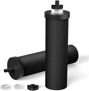 PF-2 Black 2-Stage Purification Elements, 2 Pack, K Series Replacement Filter for ProOne® and Berlkey®, Compatible with ProOne® Big+ or Berlkey® Big+, Gravity Water Filter System PF-2 Black 2-Stage Purification Elements, 2 Pack, K Series Replacement Filter for ProOne® and Berlkey®, Compatible with ProOne® Big+ or Berlkey® Big+, Gravity Water Filter System