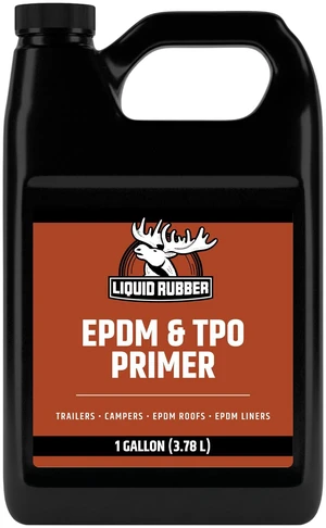 EPDM & TPO Primer for RV, Camper & Trailer Roofs, 1 Gallon High-Performance Primer - Basecoat Improves Adhesion for RV Roof Coating & Sealant on EPDM, TPO, Fiberglass, Camper & Trailer EPDM & TPO Primer for RV, Camper & Trailer Roofs, 1 Gallon High-Performance Primer - Basecoat Improves Adhesion for RV Roof Coating & Sealant on EPDM, TPO, Fiberglass, Camper & Trailer