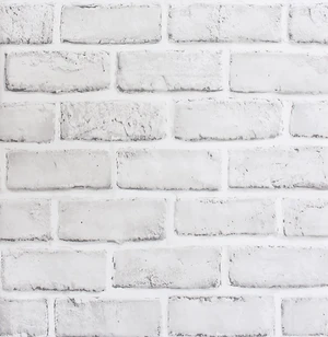 White Brick Wallpaper, Self-Adhesive Peel and Stick Wallpaper Waterproof and Removable Good for Home Decoration and Furniture Renovation (17.5 x 511Inch) White Brick Wallpaper, Self-Adhesive Peel and Stick Wallpaper Waterproof and Removable Good for Home Decoration and Furniture Renovation (17.5 x 511Inch)