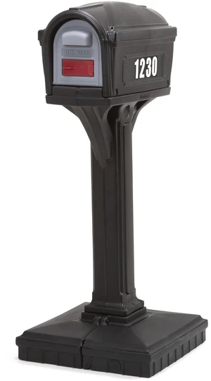 American Home 42002R-04 Dig-Free Easy Up Classic Mailbox Black American Home 42002R-04 Dig-Free Easy Up Classic Mailbox Black