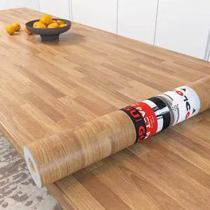 30"x400" Butcher Block Peel and Stick Countertop Vinyl Wrap Waterproof Wood Contact Paper for Countertops Butcher Block Countertop Contact Paper Waterproof Peel and Stick Woods Vinyl Wrap 30"x400" Butcher Block Peel and Stick Countertop Vinyl Wrap Waterproof Wood Contact Paper for Countertops Butcher Block Countertop Contact Paper Waterproof Peel and Stick Woods Vinyl Wrap