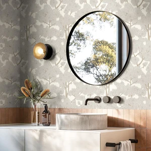 Tree Wallpaper Peel and Stick Jungle Wall Paper Forest Mural Stick on Wallpaper Modern Waterproof Self Adhesive Contact Paper(17.3" x 800" Cream) Tree Wallpaper Peel and Stick Jungle Wall Paper Forest Mural Stick on Wallpaper Modern Waterproof Self Adhesive Contact Paper(17.3" x 800" Cream)