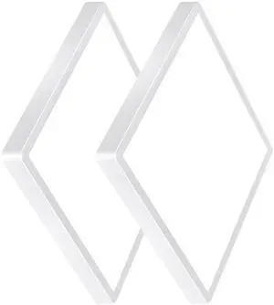 20 Inch Large LED Flush Mount Ceiling Light, 45W,4500LM,3CCT (2Pack) 3000K/4000K/6000K CCT Selectable, White Square Flat Panel Light, Low Profile, Fits Hallway, Kitchen, Bedroom, Laundry Room 20 Inch Large LED Flush Mount Ceiling Light, 45W,4500LM,3CCT (2Pack) 3000K/4000K/6000K CCT Selectable, White Square Flat Panel Light, Low Profile, Fits Hallway, Kitchen, Bedroom, Laundry Room