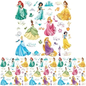 Disney Princess Royal Debut Peel and Stick Wall Decals, RMK2199SCS, (Pack of 4) Disney Princess Royal Debut Peel and Stick Wall Decals, RMK2199SCS, (Pack of 4)