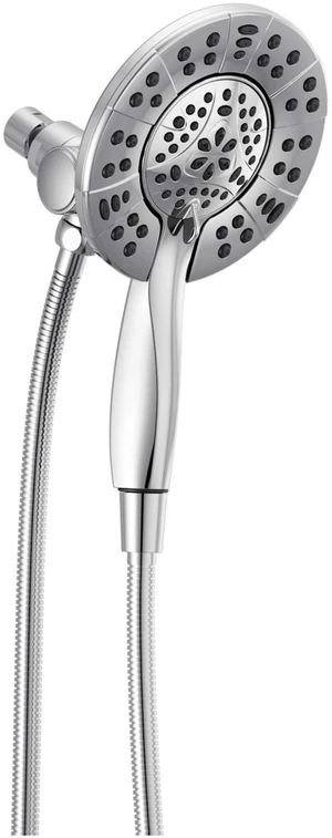 4-Setting In2ition 2-in-1 Dual Shower Head with HandHeld Spray, Chrome Detachable Shower Head with Hose, Showerhead, 1.75 GPM Flow Rate, Chrome 58499 4-Setting In2ition 2-in-1 Dual Shower Head with HandHeld Spray, Chrome Detachable Shower Head with Hose, Showerhead, 1.75 GPM Flow Rate, Chrome 58499