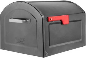 950020P-10 Centennial Post Mount Mailbox, Extra Large, Pewter 950020P-10 Centennial Post Mount Mailbox, Extra Large, Pewter