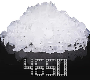 Tile Spacers 4650 Pcs Tile Clips, Tile Leveling System Clips 1/16 Inch Tile Leveling Clips for Floor Wall Installation, Ceramic Porcelain Tiles and Stone Installation, Help Correct Tile Bowing Tile Spacers 4650 Pcs Tile Clips, Tile Leveling System Clips 1/16 Inch Tile Leveling Clips for Floor Wall Installation, Ceramic Porcelain Tiles and Stone Installation, Help Correct Tile Bowing