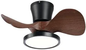 Quiet Ceiling Fan with LED Light 22 inch Large Air Volume Remote Control for Kitchen Bedroom Dining Room Patio Quiet Ceiling Fan with LED Light 22 inch Large Air Volume Remote Control for Kitchen Bedroom Dining Room Patio