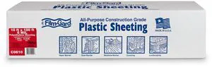 626033 Construction Plastic Sheeting 10' Width X 100' Length X 6 mil Thick, Clear, 1 Count 626033 Construction Plastic Sheeting 10' Width X 100' Length X 6 mil Thick, Clear, 1 Count