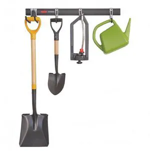 FastTrack Garage Storage Utility Hooks 5 Piece Black All in One Rail Hook Kit and Tool Organizer Heavy Duty for Home/Garage/Shed/Garden FastTrack Garage Storage Utility Hooks 5 Piece Black All in One Rail Hook Kit and Tool Organizer Heavy Duty for Home/Garage/Shed/Garden