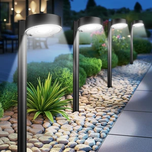 12 Pack Solar Pathway Lights Outdoor, 12 Brighter LED Solar Lights Outdoor Waterproof, Up to 12 Hrs Modern Path Light for Yard Garden Walkway Driveway Lawn, Cool White 12 Pack Solar Pathway Lights Outdoor, 12 Brighter LED Solar Lights Outdoor Waterproof, Up to 12 Hrs Modern Path Light for Yard Garden Walkway Driveway Lawn, Cool White