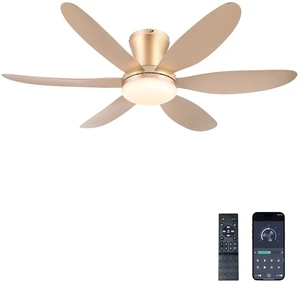 Ceiling Fans with Lights,42" Low Profile Ceiling Fan (Gold) Ceiling Fan with Light and Remote Control,Flush Mount, Reversible, Dimmable, Noiseless,Gold Ceiling Fan for Bedroom Ceiling Fans with Lights,42" Low Profile Ceiling Fan (Gold) Ceiling Fan with Light and Remote Control,Flush Mount, Reversible, Dimmable, Noiseless,Gold Ceiling Fan for Bedroom