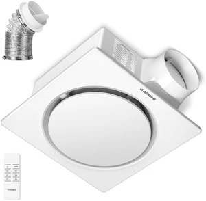 EC Motor Bathroom Exhaust Fan with Humidity Sensor (160-110-50CFM Energy-Saving AutoFlow,10.2-inch Ceiling Retrofit Bath Fan, No Attic Access Needed EC Motor Bathroom Exhaust Fan with Humidity Sensor (160-110-50CFM Energy-Saving AutoFlow,10.2-inch Ceiling Retrofit Bath Fan, No Attic Access Needed