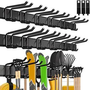 Garage Wall Organizer,21Pack Carries 1200 lbs,Garden Tool Organizer 48in With Large Storage Space,Easy Assembly, Sturdy Design,for Efficient Tool Storage Garage Organization Garage Wall Organizer,21Pack Carries 1200 lbs,Garden Tool Organizer 48in With Large Storage Space,Easy Assembly, Sturdy Design,for Efficient Tool Storage Garage Organization