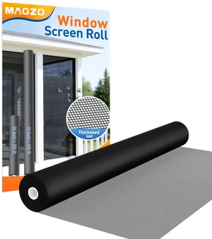Window Screen Replacement Mesh Roll, 36IN x 100FT Heavy Duty Polyester Mesh (82g/m²), UV-Resistant, Pet-Proof, Easy to Cut for Door Repair, Patio, Porch, Backyard, Garden Window Screen Replacement Mesh Roll, 36IN x 100FT Heavy Duty Polyester Mesh (82g/m²), UV-Resistant, Pet-Proof, Easy to Cut for Door Repair, Patio, Porch, Backyard, Garden