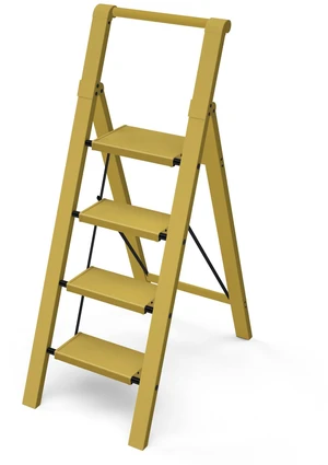 4 Step Ladder,Aluminum Step Stool Foldable-Twilight Yellow Lightweight Folding Ladder with Convenient Handgrip,Wide Top Pedal,330lbs Capacity Stepladder for Home,Office,Kitchen 4 Step Ladder,Aluminum Step Stool Foldable-Twilight Yellow Lightweight Folding Ladder with Convenient Handgrip,Wide Top Pedal,330lbs Capacity Stepladder for Home,Office,Kitchen