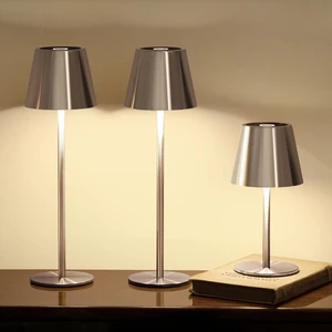 3 Pack Cordless Table Lamp, Portable Battery Operated Lamp with 3 Color Temps and Stepless Dimming, Rechargeable Table Lamp for Dinner, Desk, Cafe, Outdoor (Brushed Silver) 3 Pack Cordless Table Lamp, Portable Battery Operated Lamp with 3 Color Temps and Stepless Dimming, Rechargeable Table Lamp for Dinner, Desk, Cafe, Outdoor (Brushed Silver)