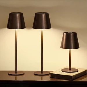 3 Pack Cordless Table Lamp, Portable Battery Operated Lamp with 3 Color Temps and Stepless Dimming, Rechargeable Table Lamp for Dinner, Desk, Cafe, Outdoor (Brushed Mocha) 3 Pack Cordless Table Lamp, Portable Battery Operated Lamp with 3 Color Temps and Stepless Dimming, Rechargeable Table Lamp for Dinner, Desk, Cafe, Outdoor (Brushed Mocha)