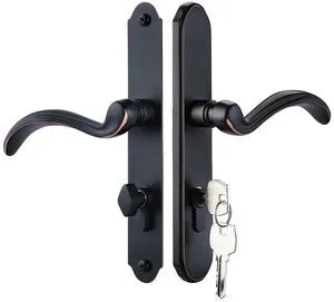Storm Door Handle Accessory Set fit Pella Storm Door Handle Replacement Part, with Key and Lock Cylinder, Mortise Lock Not Included (Oil-Rubbed Bronze) Storm Door Handle Accessory Set fit Pella Storm Door Handle Replacement Part, with Key and Lock Cylinder, Mortise Lock Not Included (Oil-Rubbed Bronze)