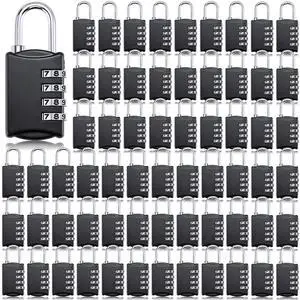 70 Pcs 4 Digit Combination Locks Small Combo for Luggage Number Padlock, Gym Toolbox Travel Locker, Portable Security, Employee Storage Hasp, Outdoor Waterproof 70 Pcs 4 Digit Combination Locks Small Combo for Luggage Number Padlock, Gym Toolbox Travel Locker, Portable Security, Employee Storage Hasp, Outdoor Waterproof