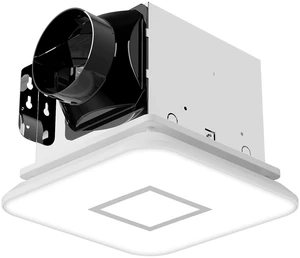 Bathroom Fan with Light110CFM 1.0 Sones 1200lm LED Light 3000K/4000K/5000K Selectable120V 43W Quiet Bathroom Ventilation Exhaust Fan for Shower/Restroom/Office/Home(silver) Bathroom Fan with Light110CFM 1.0 Sones 1200lm LED Light 3000K/4000K/5000K Selectable120V 43W Quiet Bathroom Ventilation Exhaust Fan for Shower/Restroom/Office/Home(silver)