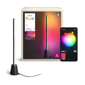 Hue Play Table Lamp, RGBWWIC LED, 23.6", 1-Pack White Ambiance, Multicolor Gradients, Smart Lighting, Alexa & Google Home & Apple Home, TV Sync Hue Play Table Lamp, RGBWWIC LED, 23.6", 1-Pack White Ambiance, Multicolor Gradients, Smart Lighting, Alexa & Google Home & Apple Home, TV Sync
