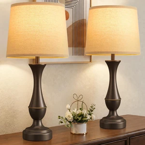 Touch Lamps for Nightstand, 3 Way Dimmable Lamps for Bedroom with USB C+A Touch Control, USB C+A Charging Ports, Table Lamps for Living Room, Night Stands, Bedside, Bedroom, Bulb Included, Brown Touch Lamps for Nightstand, 3 Way Dimmable Lamps for Bedroom with USB C+A Touch Control, USB C+A Charging Ports, Table Lamps for Living Room, Night Stands, Bedside, Bedroom, Bulb Included, Brown