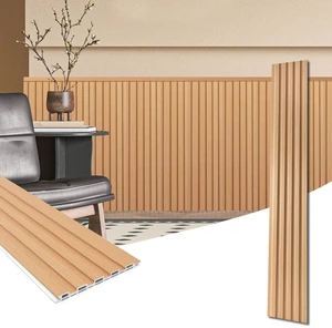 48 x 6 Inch WPC Slat Wall Panels, 3D Wall Accents, 16-Pack, Boxwood Real Wood Grain, Durable, Water Resistant, Wear-Resistant, No Emission, Eco-Friendly, Easy to Care, for Living Room, Bedroom 48 x 6 Inch WPC Slat Wall Panels, 3D Wall Accents, 16-Pack, Boxwood Real Wood Grain, Durable, Water Resistant, Wear-Resistant, No Emission, Eco-Friendly, Easy to Care, for Living Room, Bedroom