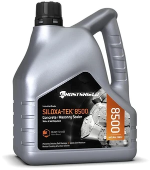 Siloxa-Tek 8500 Ready to Use - 1 Gallon Penetrating Concrete Sealer, Water and Salt Repellent. Clear, Water-Based DOT Approved Silane/Siloxane for Concrete, Brick, Masonry & Pavers Siloxa-Tek 8500 Ready to Use - 1 Gallon Penetrating Concrete Sealer, Water and Salt Repellent. Clear, Water-Based DOT Approved Silane/Siloxane for Concrete, Brick, Masonry & Pavers