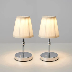 3000 mah Battery lamp,5W LED Small Touch Lamps,3 Color Temperature Dimmable Rechargeable Lamp,Cordless Lamp for Kitchen,Mini Lamps for Small Spaces (Chrome,2 Pack) 3000 mah Battery lamp,5W LED Small Touch Lamps,3 Color Temperature Dimmable Rechargeable Lamp,Cordless Lamp for Kitchen,Mini Lamps for Small Spaces (Chrome,2 Pack)