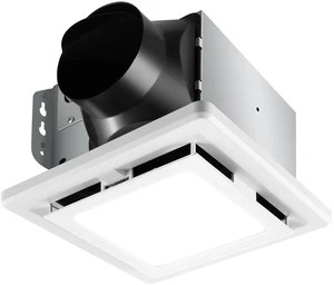 Bathroom Exhaust Fan with Light 110 CFM 1.0 Sones Ultra-Quiet 6500K 800LM Household Ventilation Fan Light Combo, Energy Saving Ceiling Mount Bathroom Extractor, Bath Extractor Easy to Install Bathroom Exhaust Fan with Light 110 CFM 1.0 Sones Ultra-Quiet 6500K 800LM Household Ventilation Fan Light Combo, Energy Saving Ceiling Mount Bathroom Extractor, Bath Extractor Easy to Install