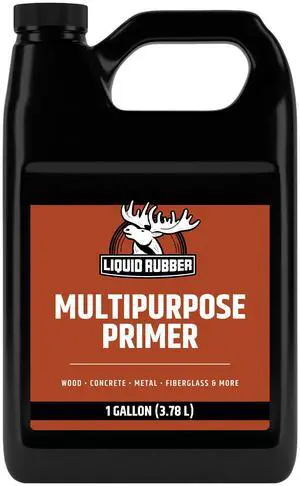 Multipurpose Primer for Concrete, Wood, Metal, 1 Gallon Easy to Apply. Bonds to fiberglass, PVC, boosts coating adhesion, dries fast and clear. Non-Toxic & Water-based Multipurpose Primer for Concrete, Wood, Metal, 1 Gallon Easy to Apply. Bonds to fiberglass, PVC, boosts coating adhesion, dries fast and clear. Non-Toxic & Water-based